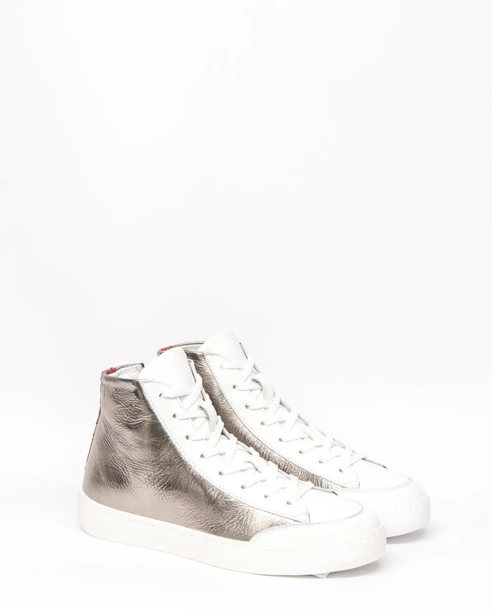 zoe kratzmann Wrangler Sneaker-Gunmetal Leather|Women Sneakers