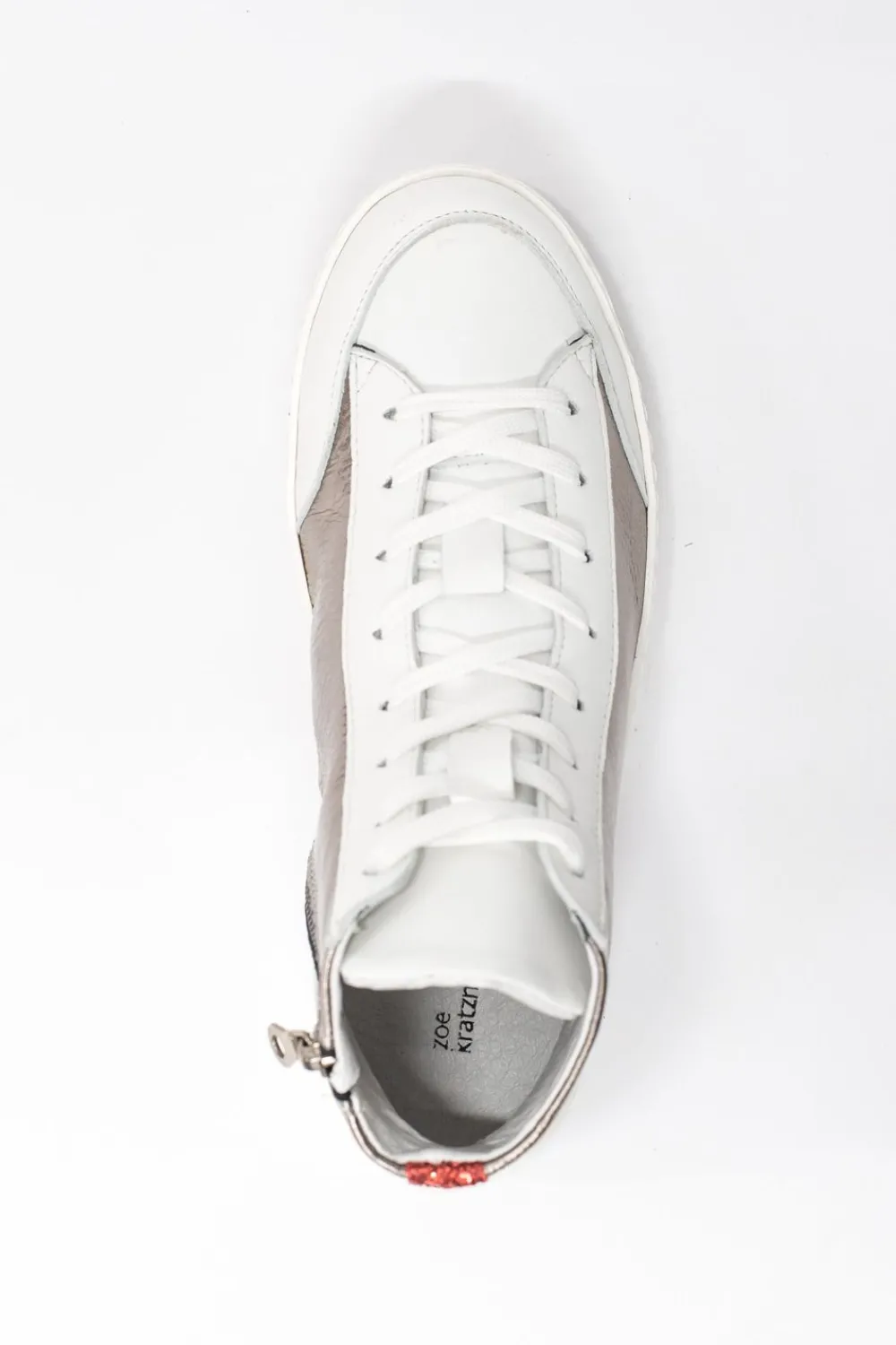zoe kratzmann Wrangler Sneaker-Gunmetal Leather|Women Sneakers